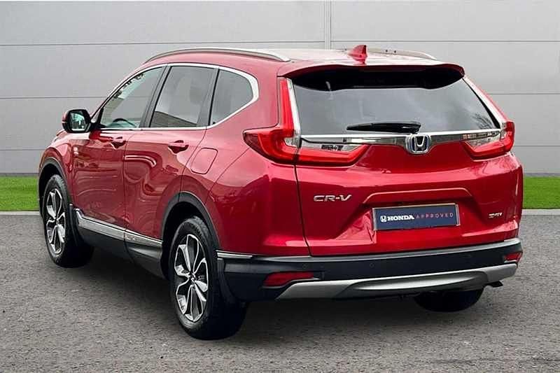 Used Honda CR-V Hybrid 184 HP (135 kW) 2021 Crystal red SUV