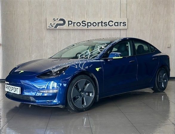 Blue Used 2021 Tesla Model 3 Long Range Sedan | £20,800 (Fair price) - Image 1/1