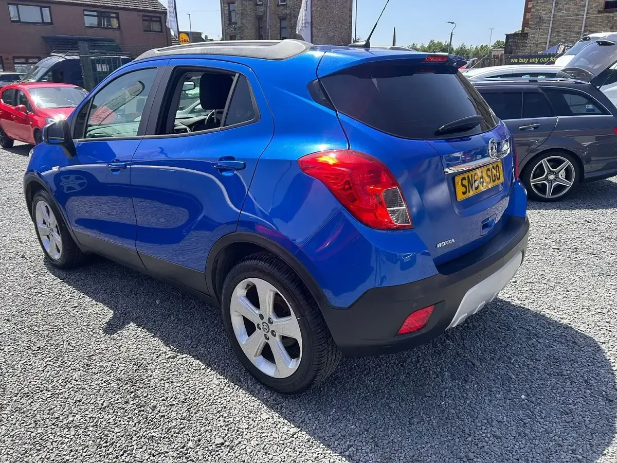 Used Vauxhall Mokka 115 HP (84 kW) 2014 Blue SUV