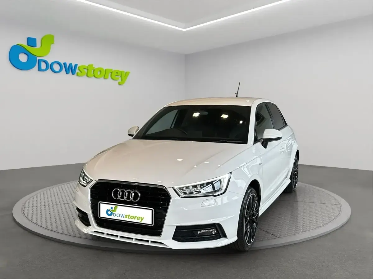 Used Audi A1 S-Line 2018 White Hatchback