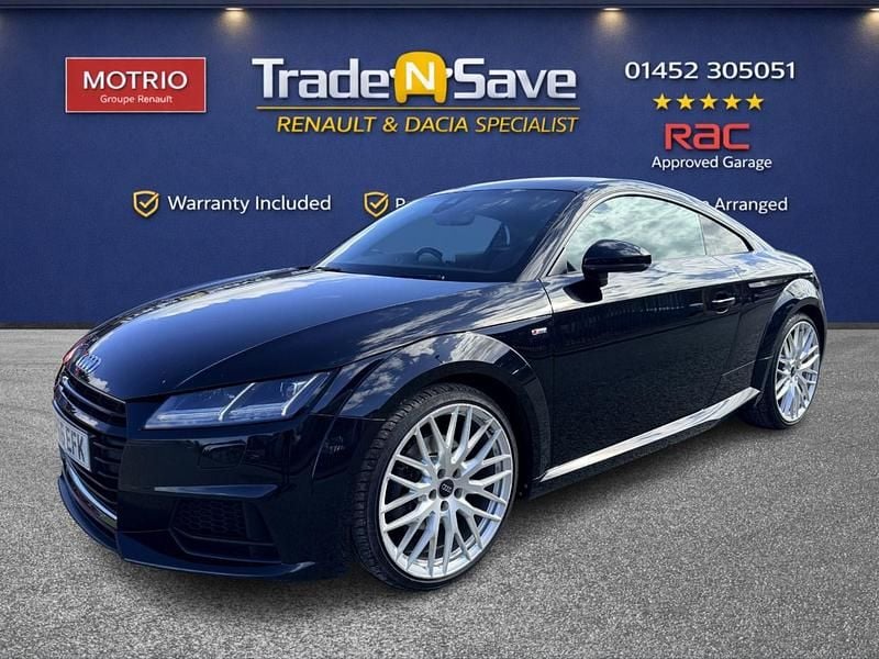 Used Audi TT S-Line 230 HP (169 kW) 2016 Black Coupe