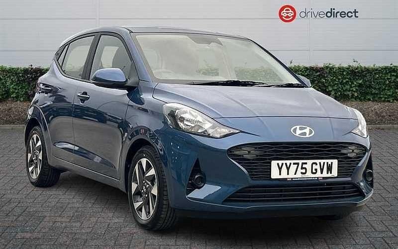 Pearl vibrant blue New 2025 Hyundai i10 Advanced Hatchback | £15,745 (Good price) - Image 1/4