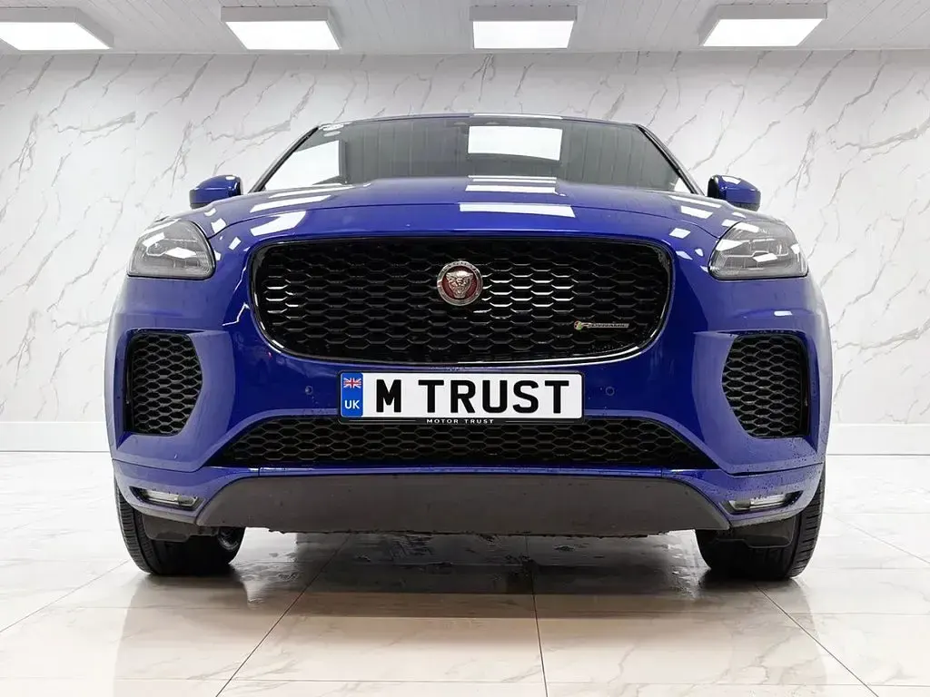 Used Jaguar E-Pace R-Dynamic 180 HP (132 kW) 2018 Blue SUV
