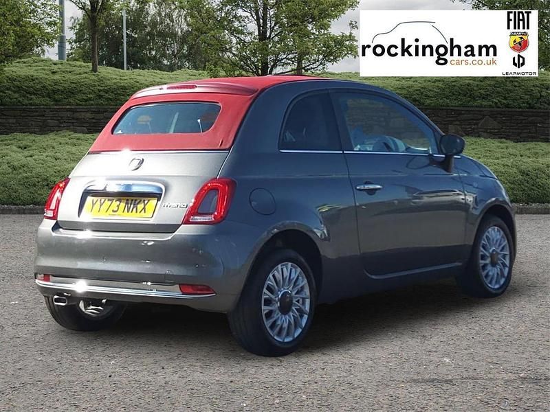 Used Fiat 500C S 70 HP (51 kW) 2023 Grey Cabriolet