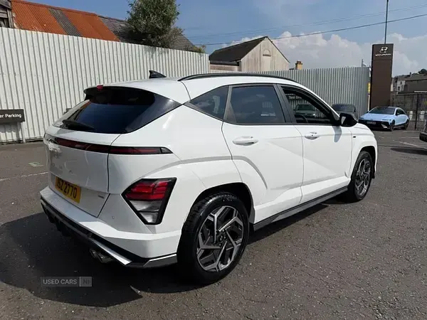 Used Hyundai Kona N Line 139 HP (102 kW) 2024 White SUV