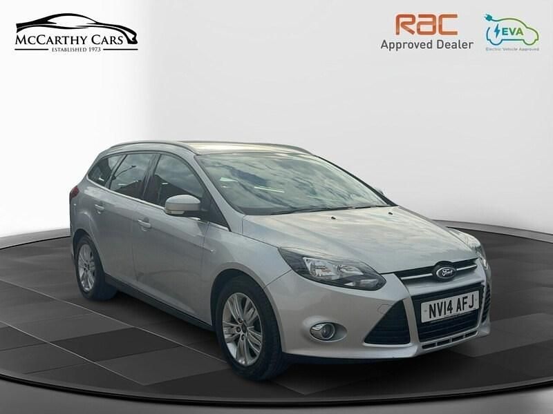 Silver Used 2014 Ford Focus Titanium Estate | £8,189 (A bit pricey) - Image 1/2