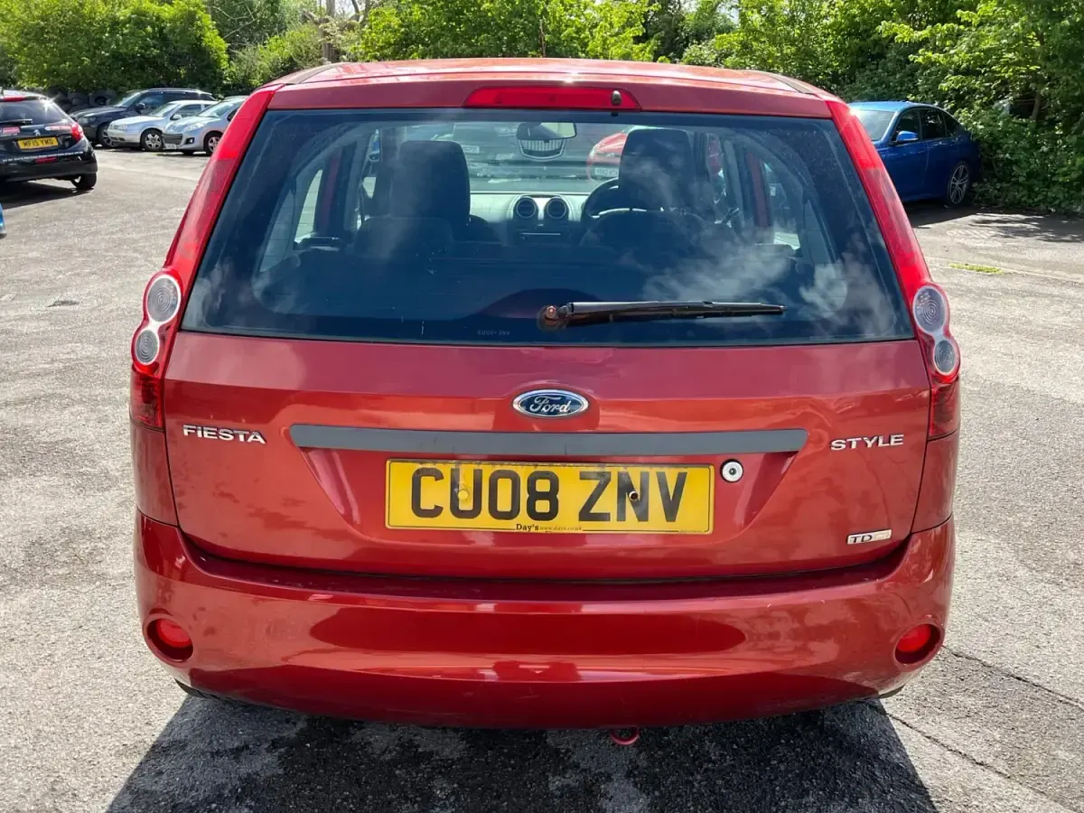 Usado Ford Fiesta Style 2008 Vermelho Citadino