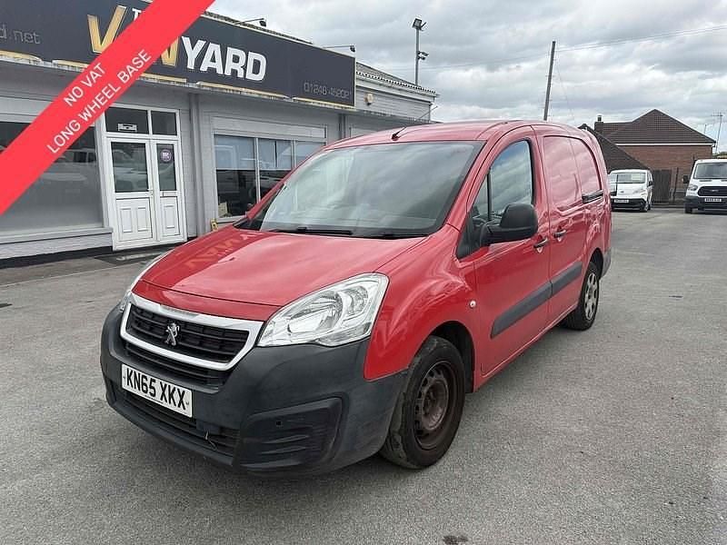 Red Used 2015 Peugeot Partner S MPV | £3,499 (Fair price) - Image 1/4
