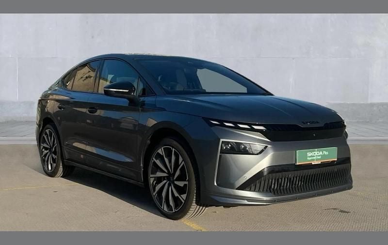 Grey Used 2025 Skoda Enyaq iV SportLine SUV | £41,350 - Image 1/4