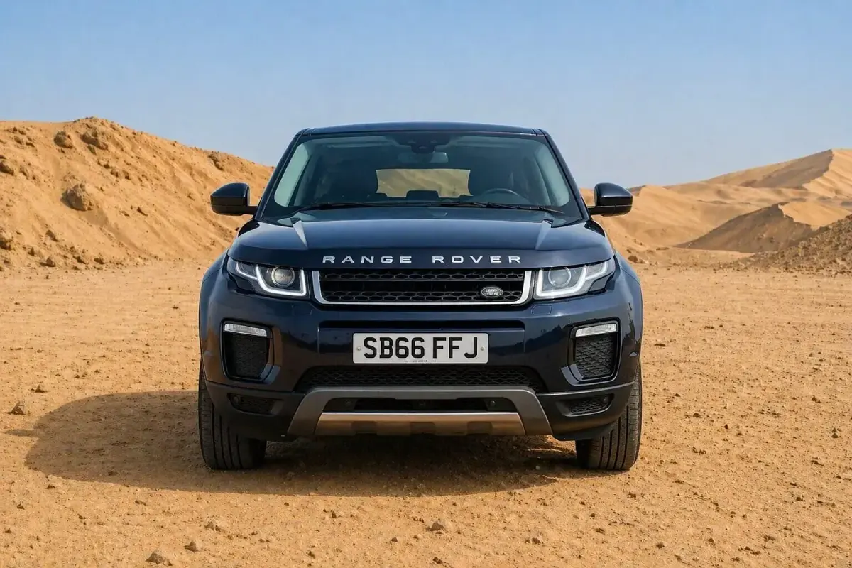 Begagnad Land Rover Range Rover evoque SE 180 HK (132 kW) 2017 Blå SUV