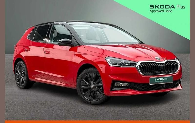 New Skoda Fabia Design Edition 94 HP (69 kW) 2026 Red Hatchback