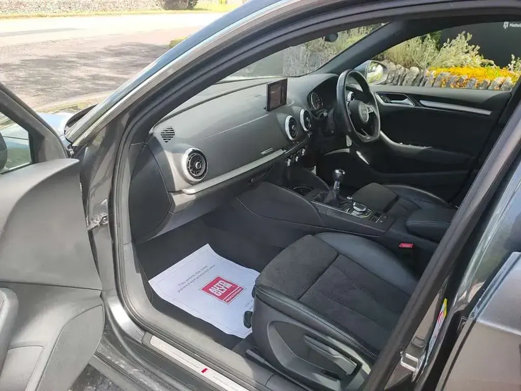 Used Audi A3 S-Line 113 HP (83 kW) 2019 Grey Sedan