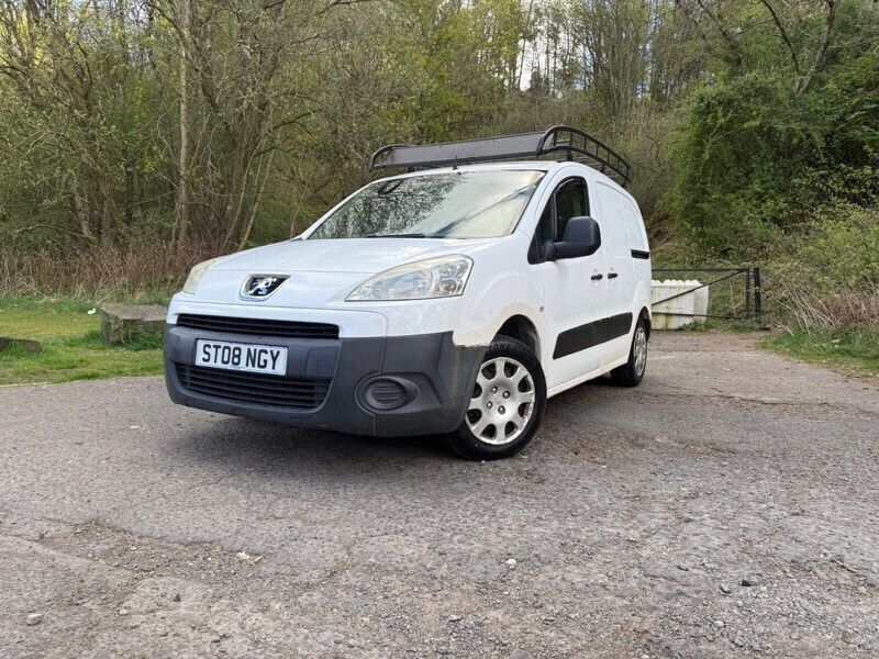 White Used 2008 Peugeot Partner MPV | £2,500 - Image 1/4