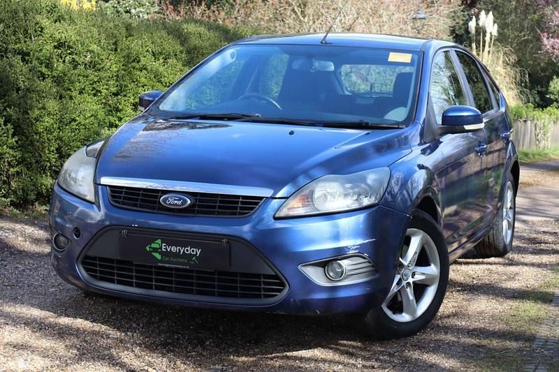 Used Ford Focus Zetec 2008 Blue Hatchback