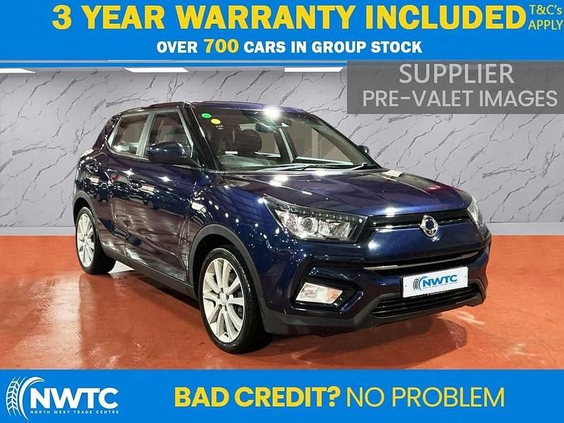 Used Ssangyong (KGM) Tivoli 128 HP (94 kW) 2020 Blue SUV