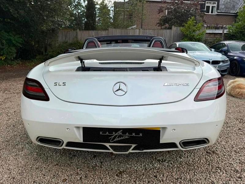 Begagnad Mercedes SLS AMG AMG 2011 Vit Cab