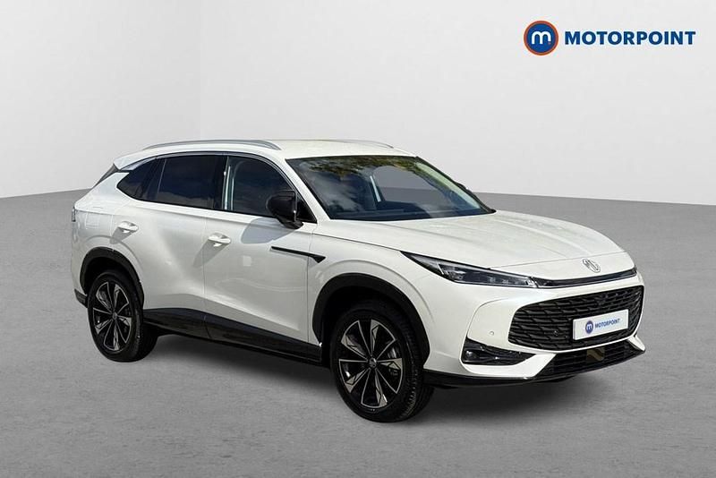 White Used 2025 MG HS Trophy SUV | £22,799 (Expensive) - Image 1/4
