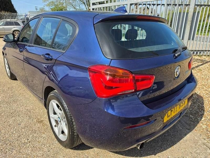 Used BMW 116 Comfort Edition 116 HP (85 kW) 2017 Blue Hatchback