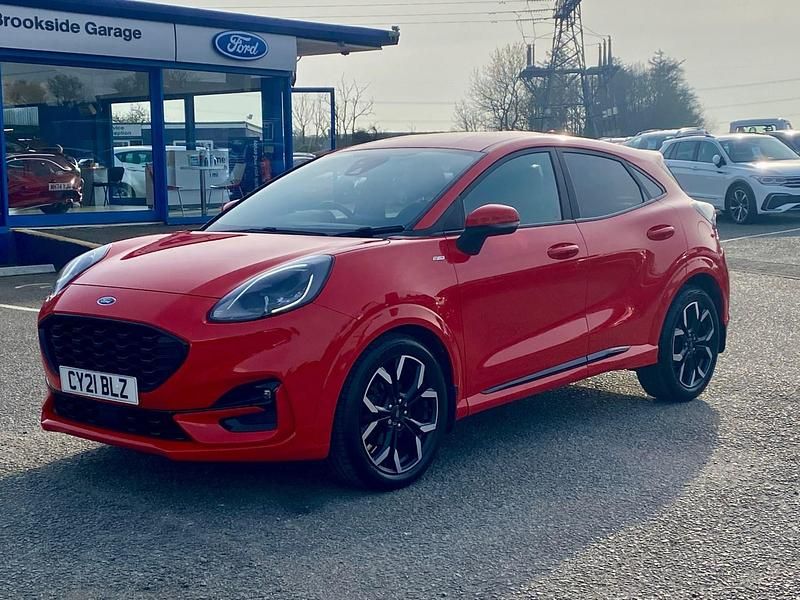 Używany Ford Puma ST-Line X 125 KM (91 kW) 2021 Czerwony SUV