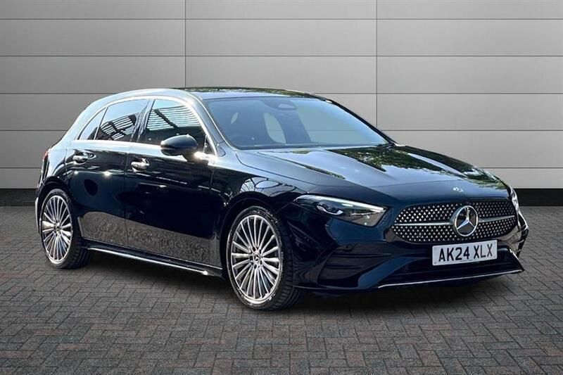 Black Used 2024 Mercedes A180 AMG Line Premium Plus Hatchback | £28,550 (Expensive) - Image 1/4