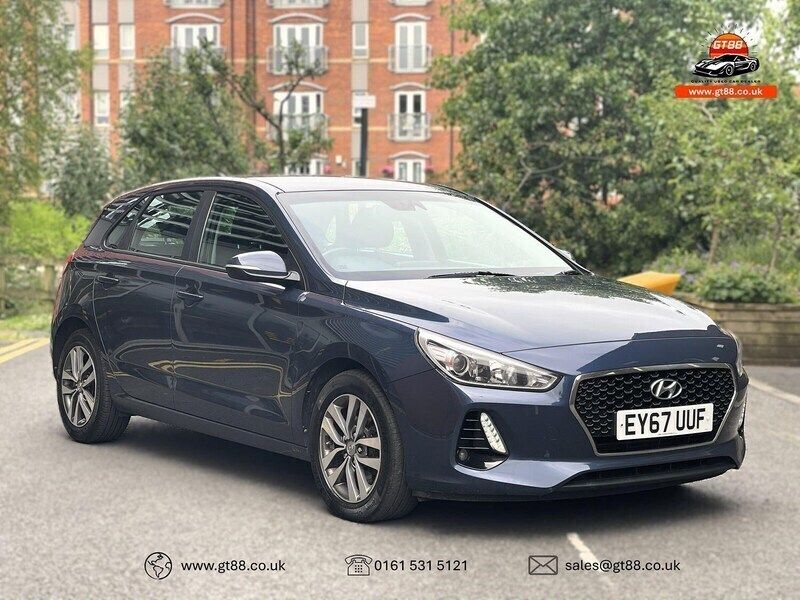 Blue Used 2017 Hyundai i30 SE Hatchback | £6,490 (Fair price) - Image 1/4