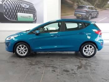 Used Ford Fiesta Zetec 100 HP (73 kW) 2019 Blue Hatchback