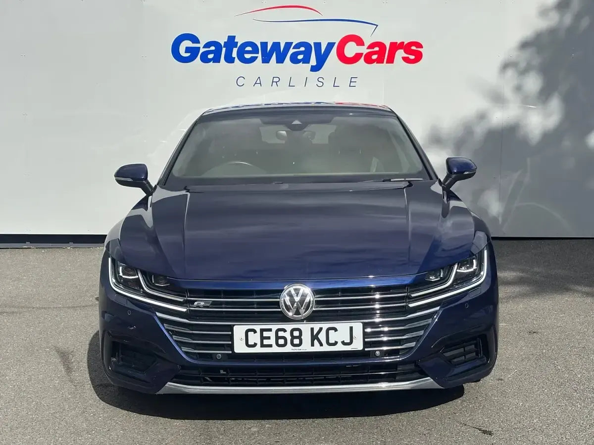 Used VW Arteon R-line 2018 Blue Hatchback