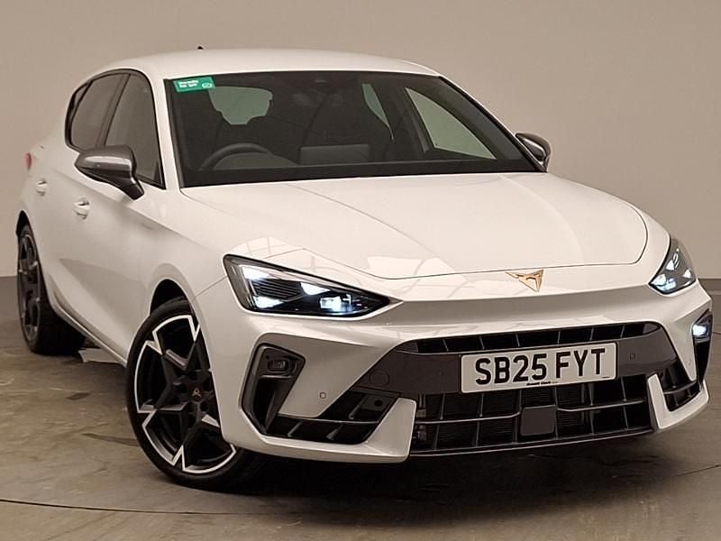 New Cupra Leon 150 HP (110 kW) 2025 White Hatchback