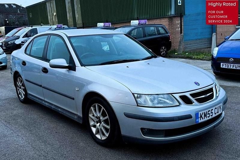 Silver Used 2005 Saab 9-3 Linear Sedan | £1,290 (A bit pricey) - Image 1/1
