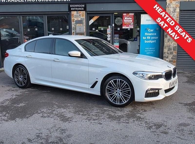 White Used 2017 BMW 530e M Sport Sedan | £14,000 (Fair price) - Image 1/4