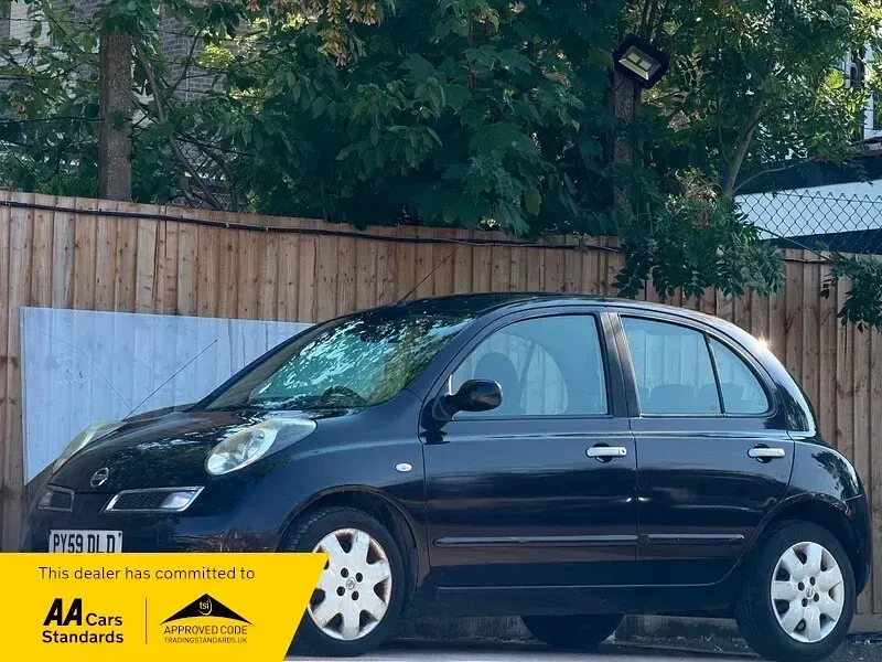 Used Nissan Micra Acenta 80 HP (58 kW) 2009 Black Hatchback