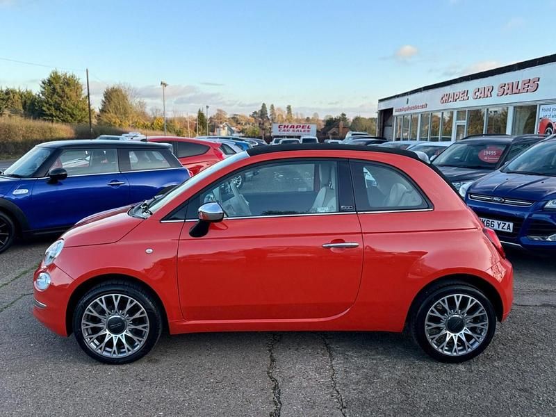 Usado Fiat 500C S 69 HP (50 kW) 2018 Vermelho Cabrios