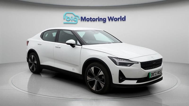 White Used 2023 Polestar 2 Long Range Single Motor Hatchback | £19,200 (Super price) - Image 1/4