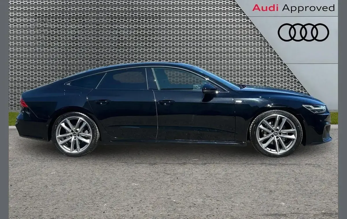 Used Audi A7 Black Edition 281 HP (206 kW) 2022 Black Sedan