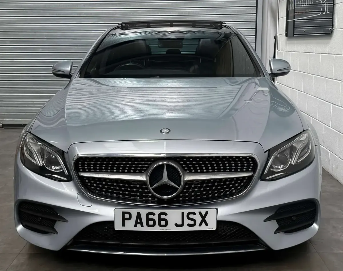 Used Mercedes E220 AMG Line Premium Plus 2016 Silver Sedan