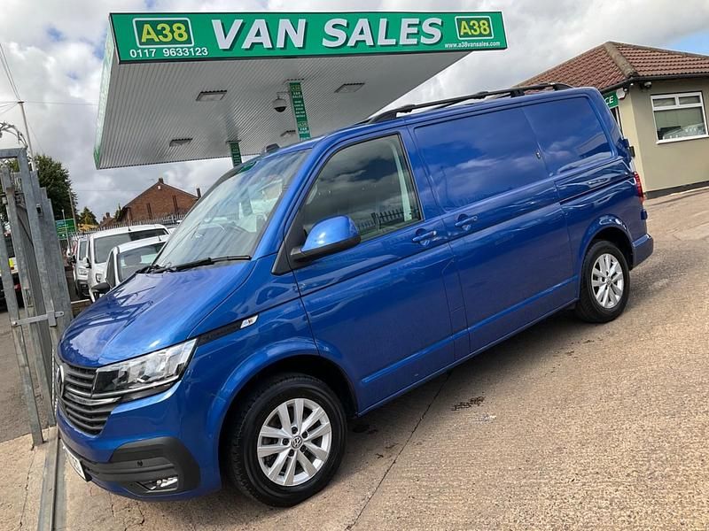 Blue Used 2021 VW T6.1 Highline Van | £19,995 (Expensive) - Image 1/4