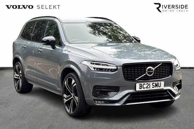 Grey Used 2021 Volvo XC90 R-Design SUV | £35,691 (Fair price) - Image 1/4