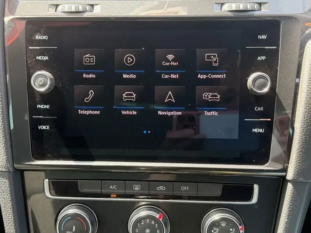Used VW Golf VII Match 130 HP (95 kW) 2019 Red Hatchback