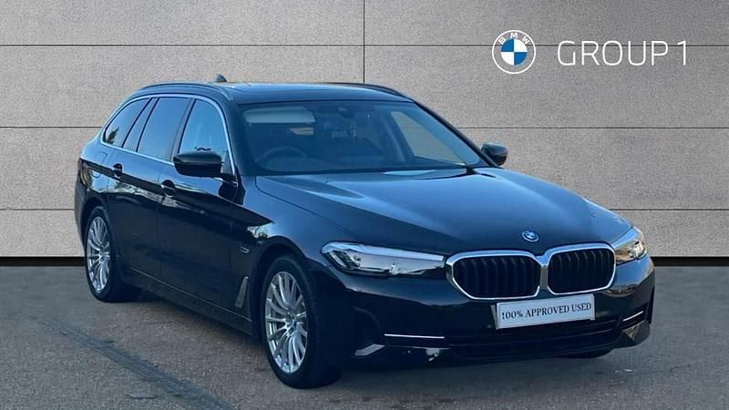 Black Used 2023 BMW 530e Comfort Edition Estate | £29,994 (A bit pricey) - Image 1/4