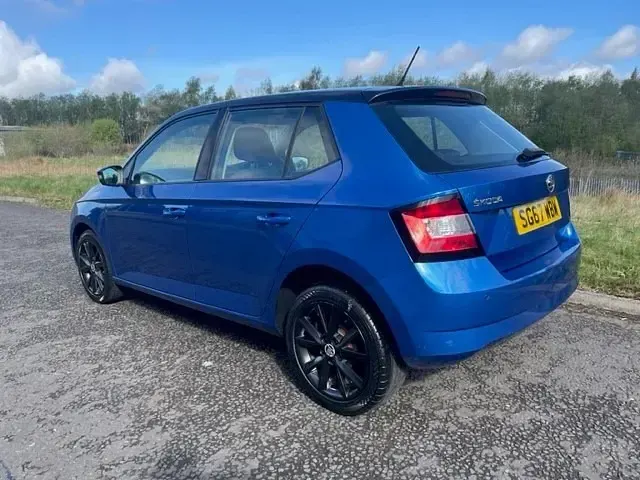 Used Skoda Fabia Colour Edition 2017 Blue Hatchback