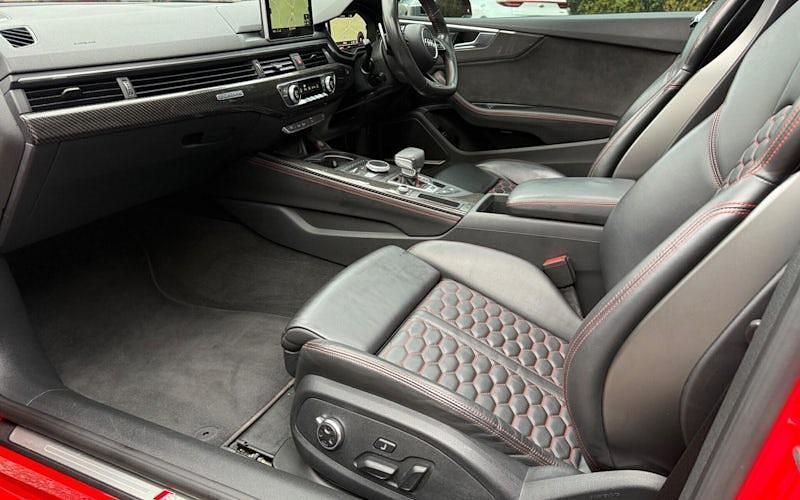 Used Audi RS5 Sport 450 HP (330 kW) 2017 Red Coupe