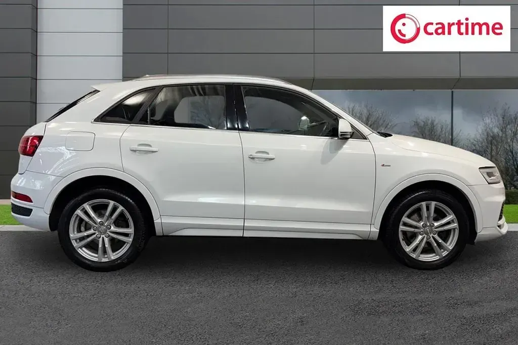 Used Audi Q3 S-Line 150 HP (110 kW) 2017 White SUV