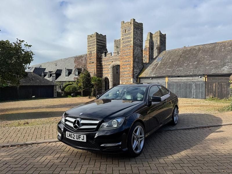 Black Used 2012 Mercedes C180 AMG Coupe | £5,995 (Fair price) - Image 1/4
