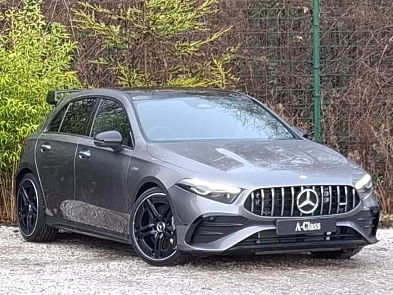 Grey New 2025 Mercedes A35 AMG Premium Plus Hatchback | £47,398 (Fair price) - Image 1/4