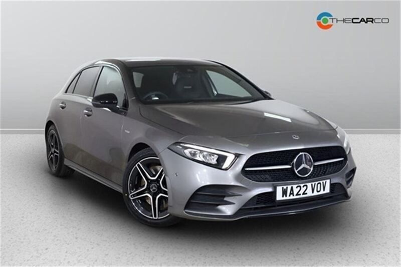 Grey Used 2022 Mercedes A250 AMG line Hatchback | £21,984 (Fair price) - Image 1/2