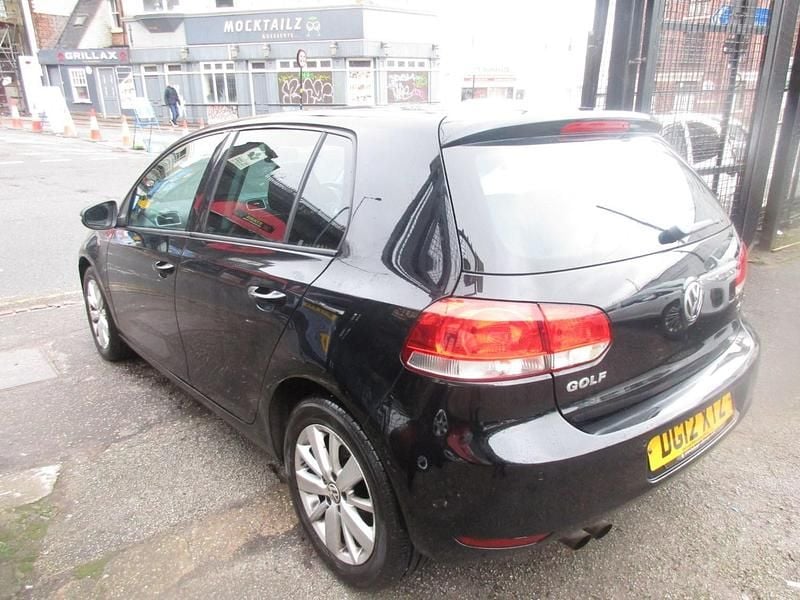 Used VW Golf VII Match 122 HP (89 kW) 2012 Black Hatchback