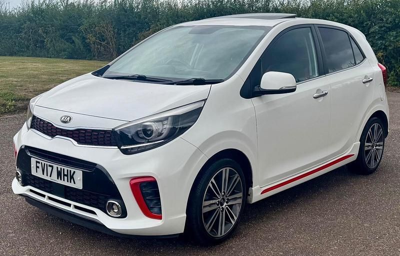 White Used 2017 Kia Picanto GT-Line S Hatchback | £8,495 (Fair price) - Image 1/4