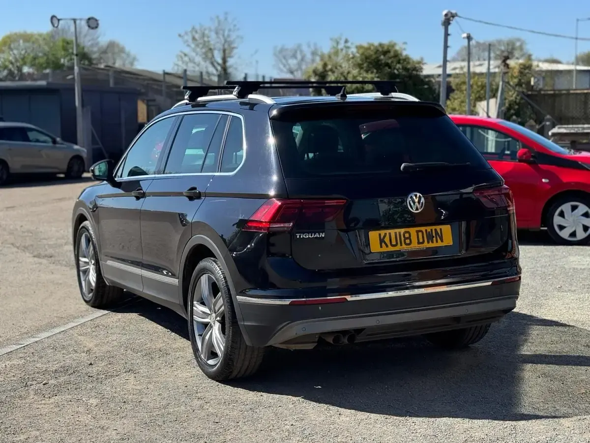 Used VW Tiguan SEL 150 HP (110 kW) 2018 Black SUV