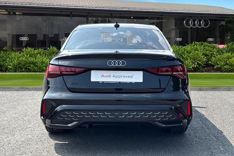 Used Audi A3 S-Line 150 HP (110 kW) 2025 Black Sedan