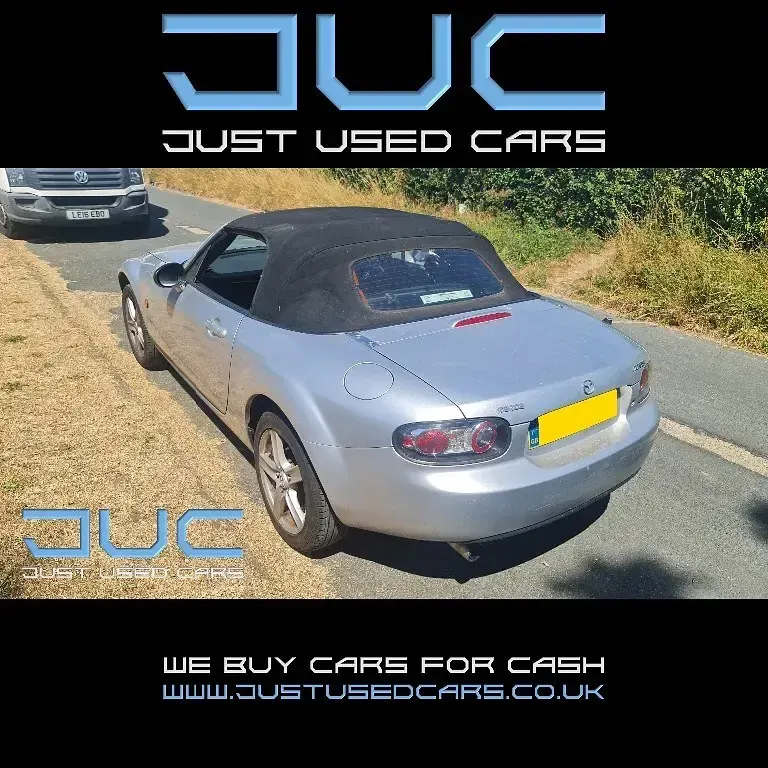 Used Mazda MX5 126 HP (92 kW) 2006 Silver Cabriolet